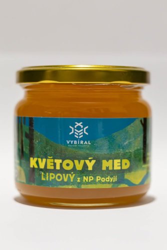 Kvetový med Lipový z NP Podyjí