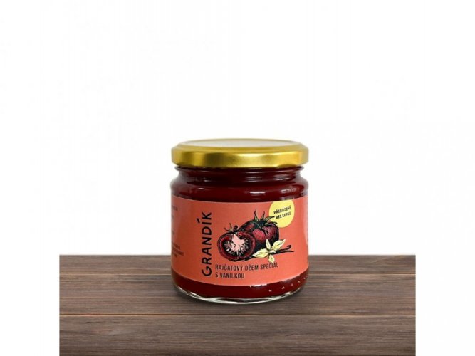 Rajčatový džem speciál s vanilkou