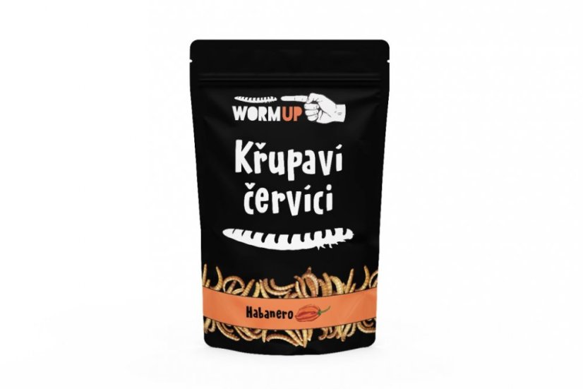 Chrumkaví červíky s habanerom