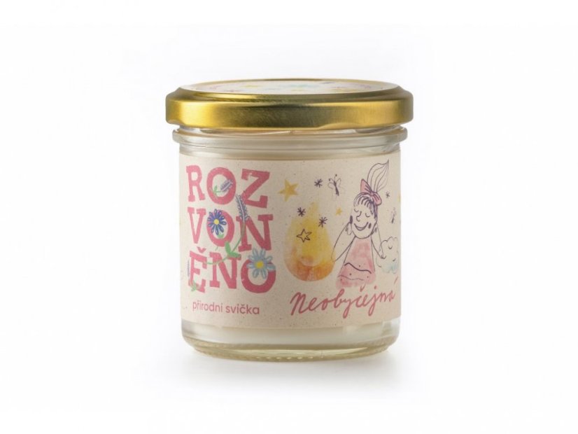 Přírodní svíčka - Neobyčejná