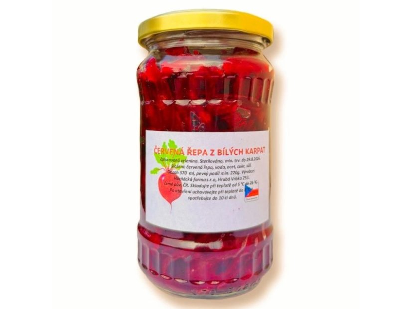 Červená řepa z Bílých Karpat