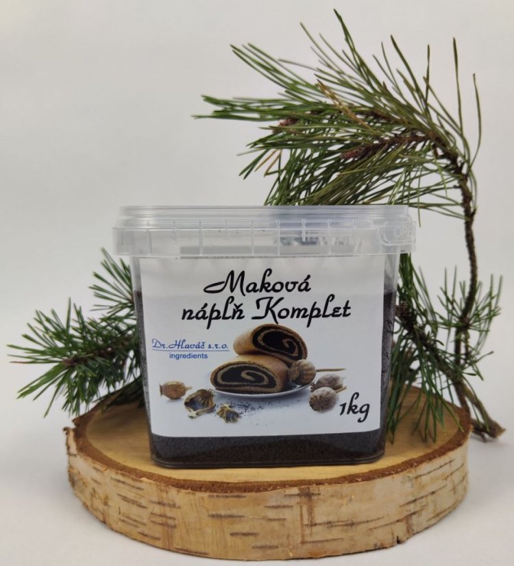 Maková náplň na pečenie 1kg