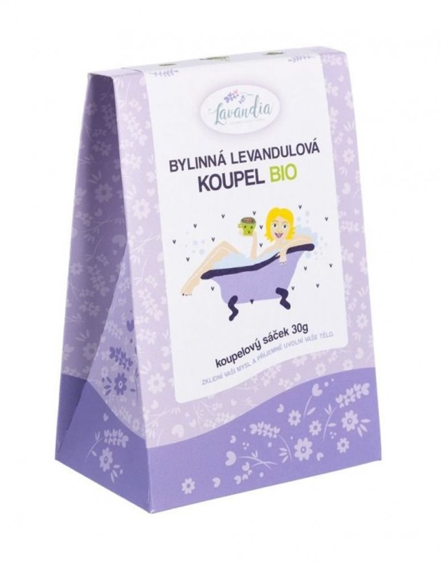 Bylinná levandulová koupel bio