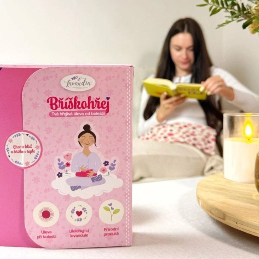 Bříškohřej, hřejivá úleva od bolesti