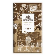 Čokoláda Caffè Latte 40% bílá čokoláda BIO