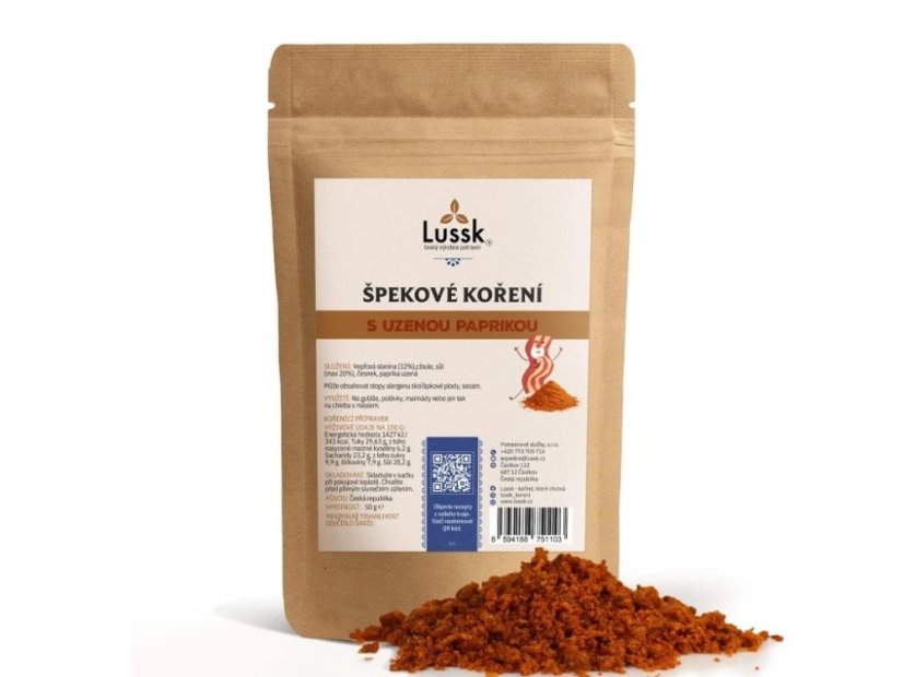 Špekové korenie s údenou paprikou