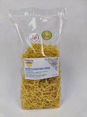 Vaječné polévkové nudle střední