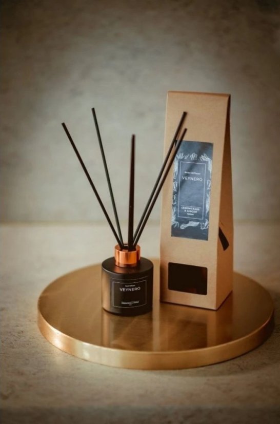 Citrónová tráva & zázvor aroma difuzér Lux