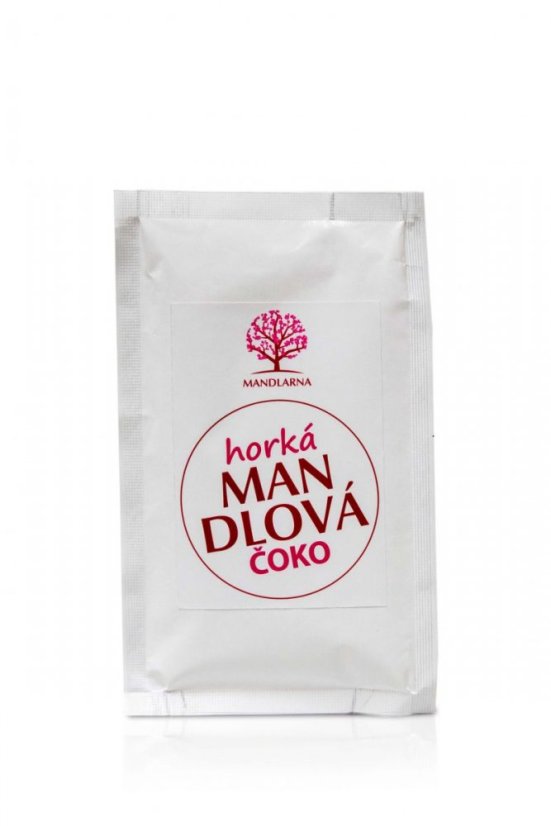 Horúca čokoláda s mandľami Horúca čokoláda s mandľami