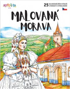 Malovaná Morava, omalovánky