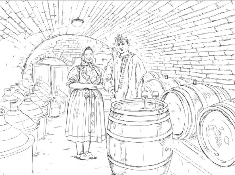 Maľovaná Morava, omaľovánky