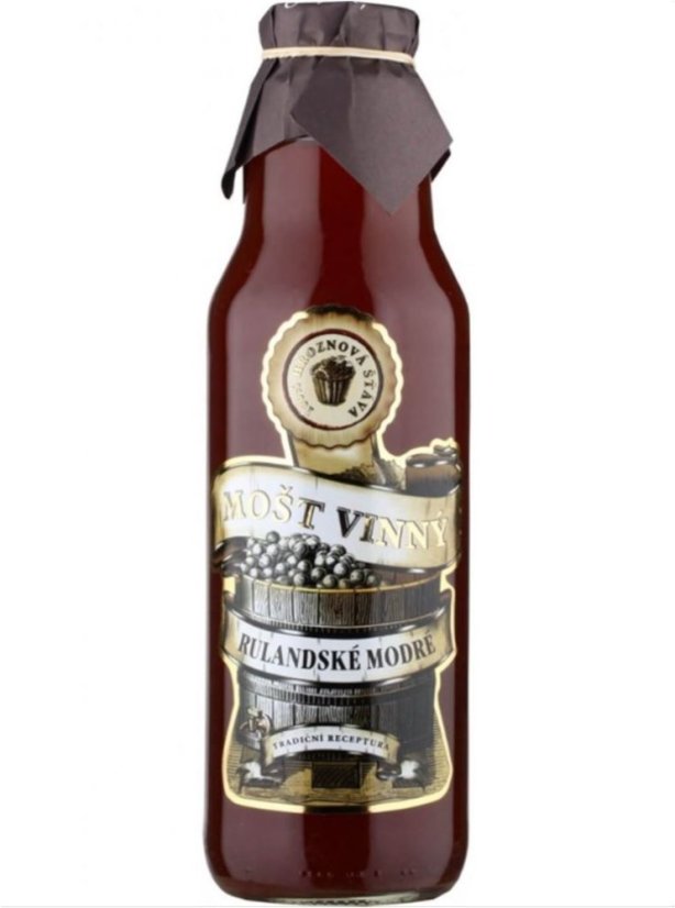 Vinný mošt Rulandské Modré 0,75 l Vinný mošt Rulandské Modré 0,75 l