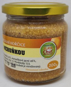 Hořčice s meruňkou