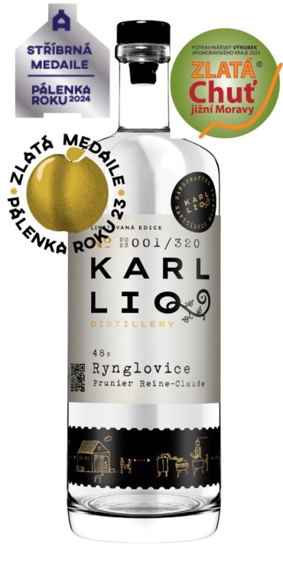 Rynglovice 48% - Prunier Reine - Claude 0,5l