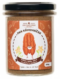 Ořechové máslo pan kávovníček