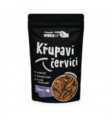 Chrumkaví červíky s cesnakom