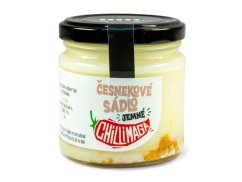 Česnekové sádlo, jemné