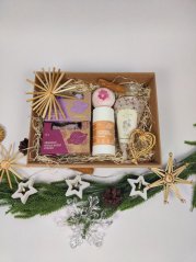 Darčekový kôš s celofánom