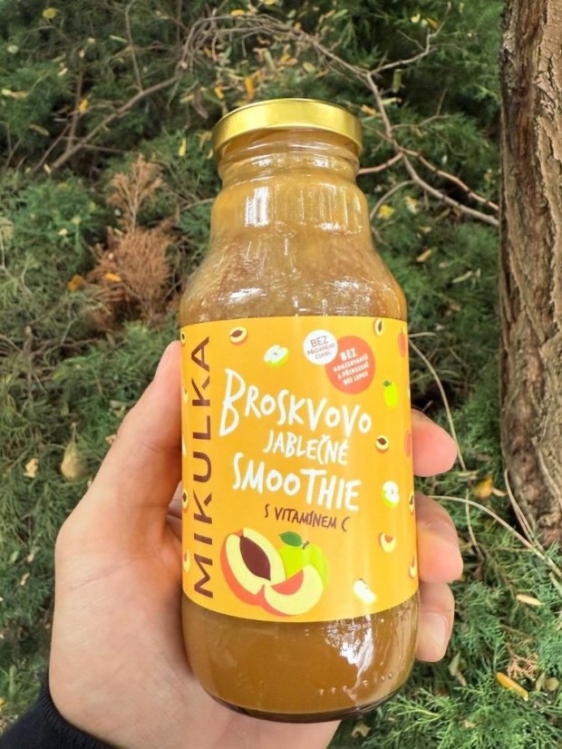 Broskyňovo-jablčné smoothie, Mikulka