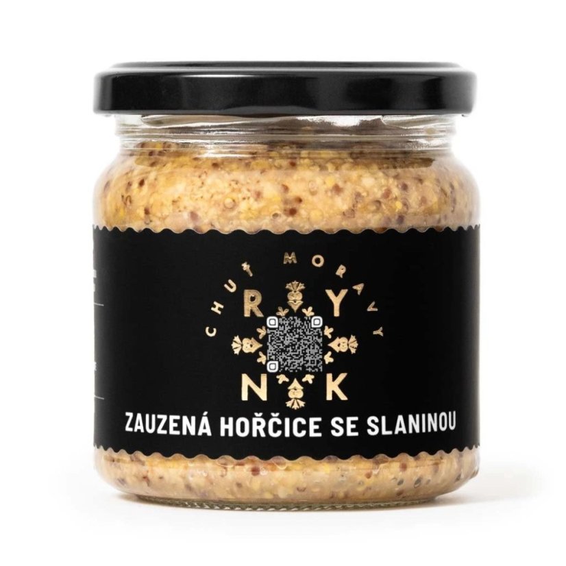 Zaúdená horčica so slaninou