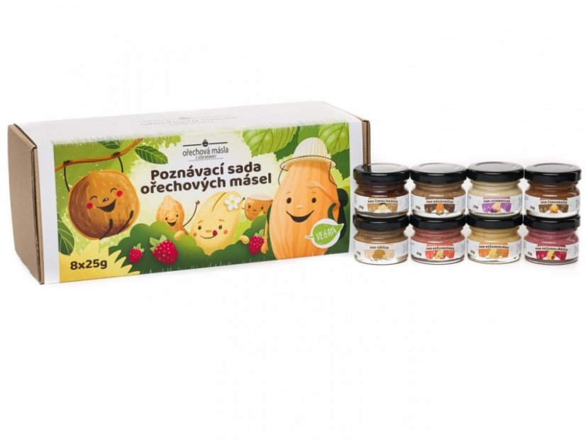 Poznávací degustační sada másel (vegan)