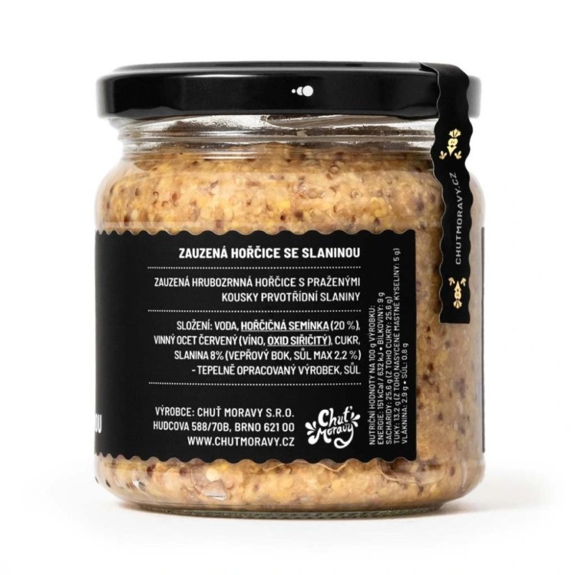 Zaúdená horčica so slaninou