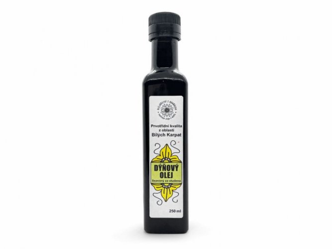 Tekvicový olej z BIO semienok - Obsah: 250 ml