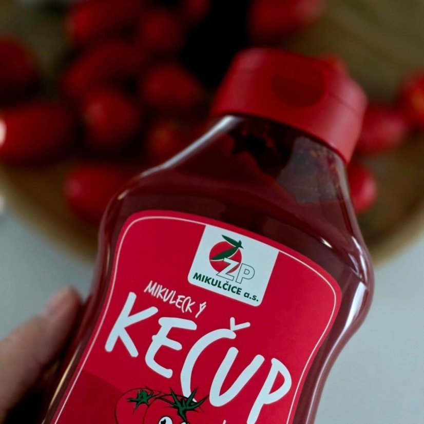 Kečup jemný 900 g, z vlastních moravských rajčat