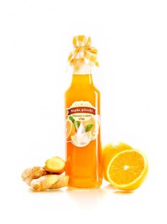 Pomerančový sirup se zázvorem