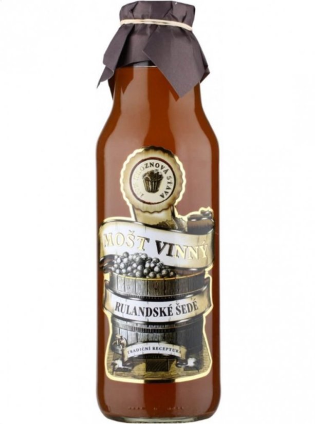 Vínny mušt Rulandskej šedej 0,75l