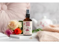 Jedinečná, prírodný osviežovač vzduchu s geraniou a palmovou ružou