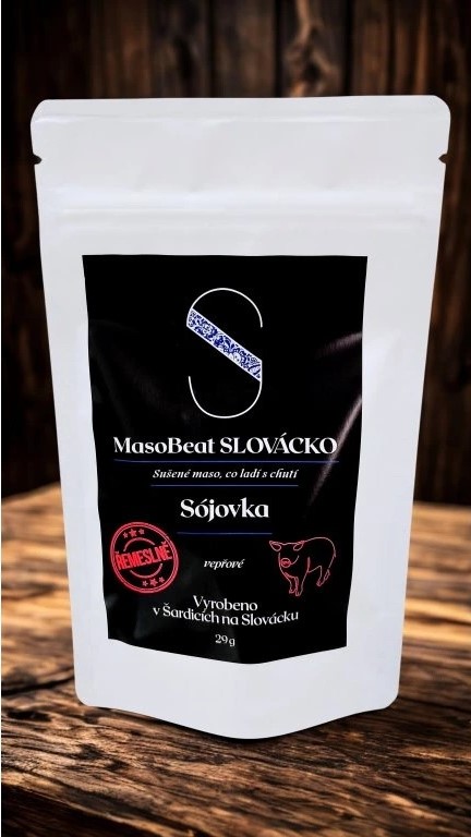 Vepřové sušené maso: Sójovka Vepřové sušené maso: Sójovka