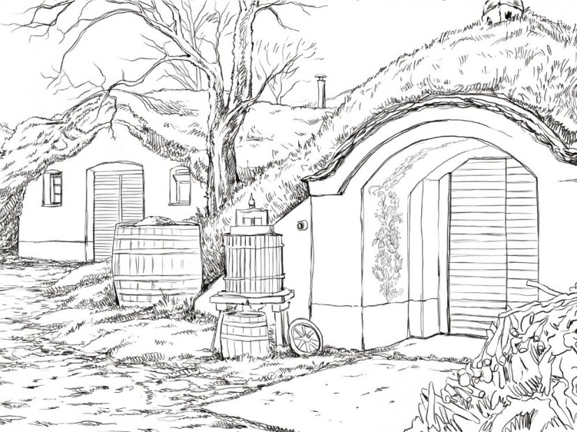 Maľovaná Morava, omaľovánky