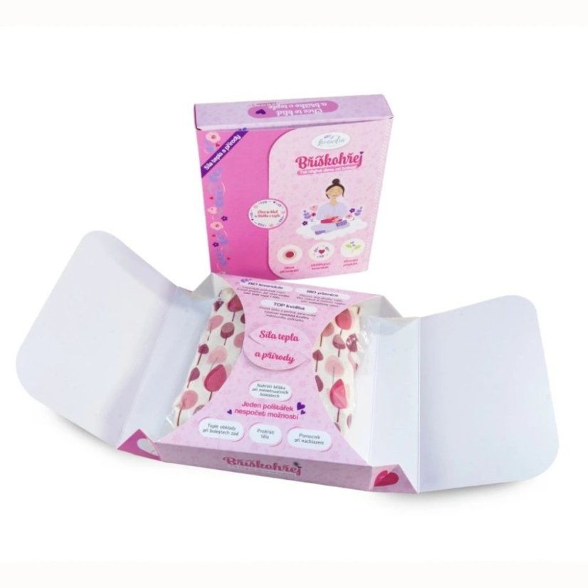 Bříškohřej, hřejivá úleva od bolesti