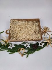 Darčekový kôš s celofánom