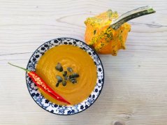 Dýňová jádra bez slupky, chilli