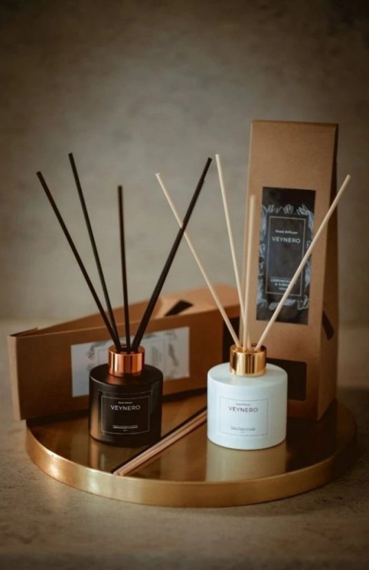 Citrónová tráva & zázvor aroma difuzér Lux - Barva: Bílá