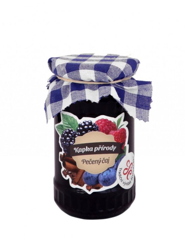 Pečený čaj - ostružina, borůvka, malina, černý rybíz - Obsah: 165 ml
