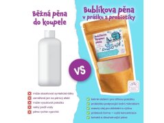 Bublíkova kúpacia pena v prášku s probiotikami