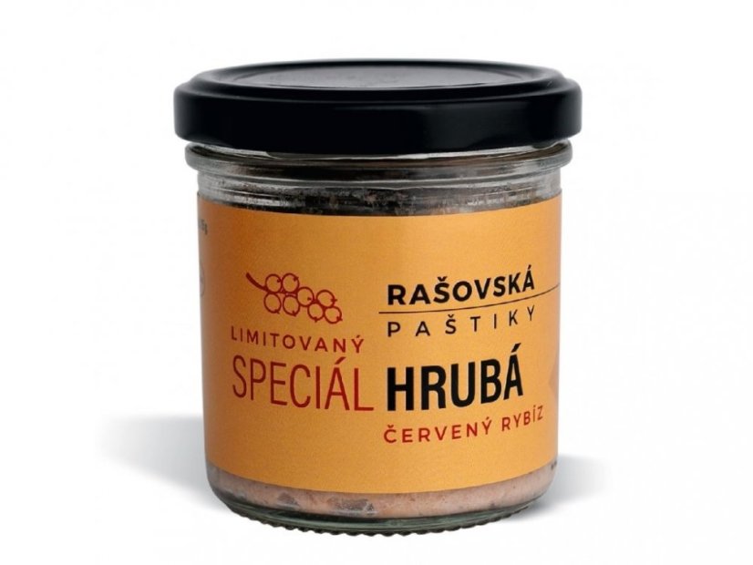 Paštéta Hrubá červené ríbezle