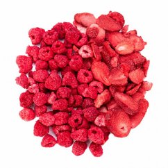 Mix lyofilizovaného ovocia, jahody a maliny