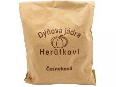 Dýňová jádra se slupkou, česneková