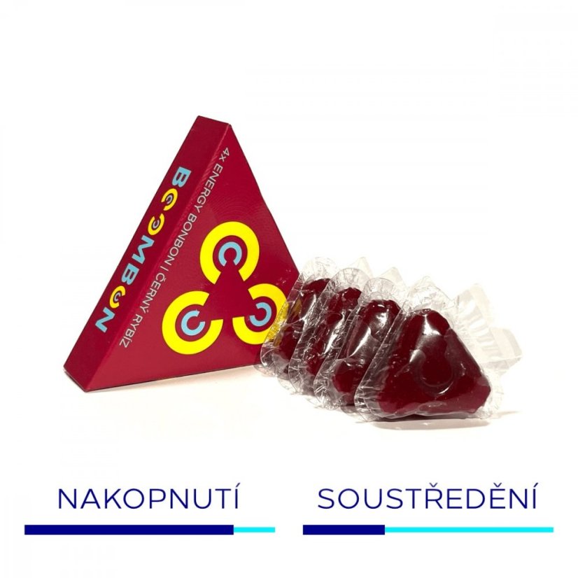 Energetické cukríky čierne ríbezle