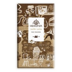 Čokoláda Caffè Latte 40% bílá čokoláda BIO