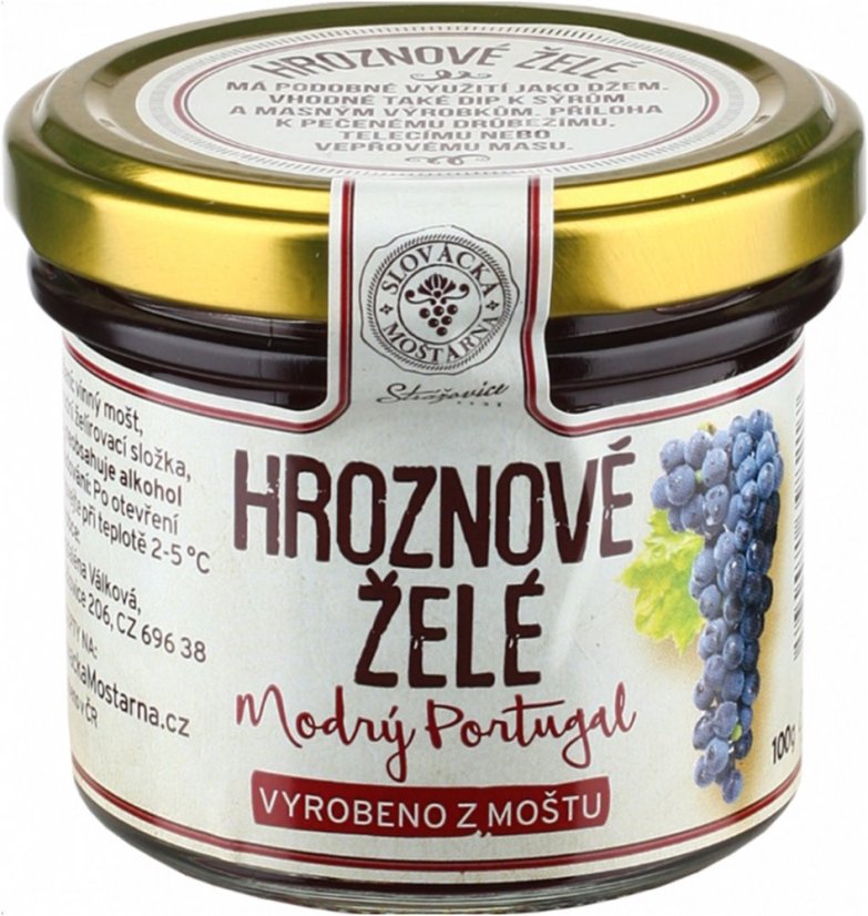 Hroznové želé Modrý Portugal