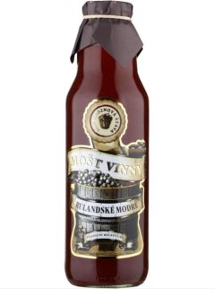 Vínny mušt Rulandské Modré 0,75 l